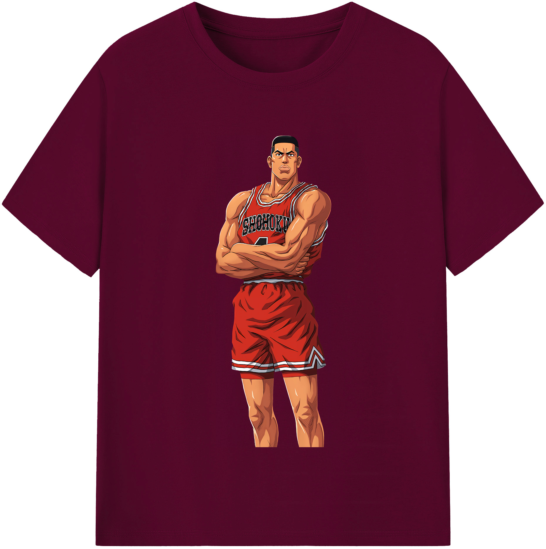 （画像用） SLAM DUNK／スラムダンク レディースカジュアルプリントTシャツ（綿100％）
